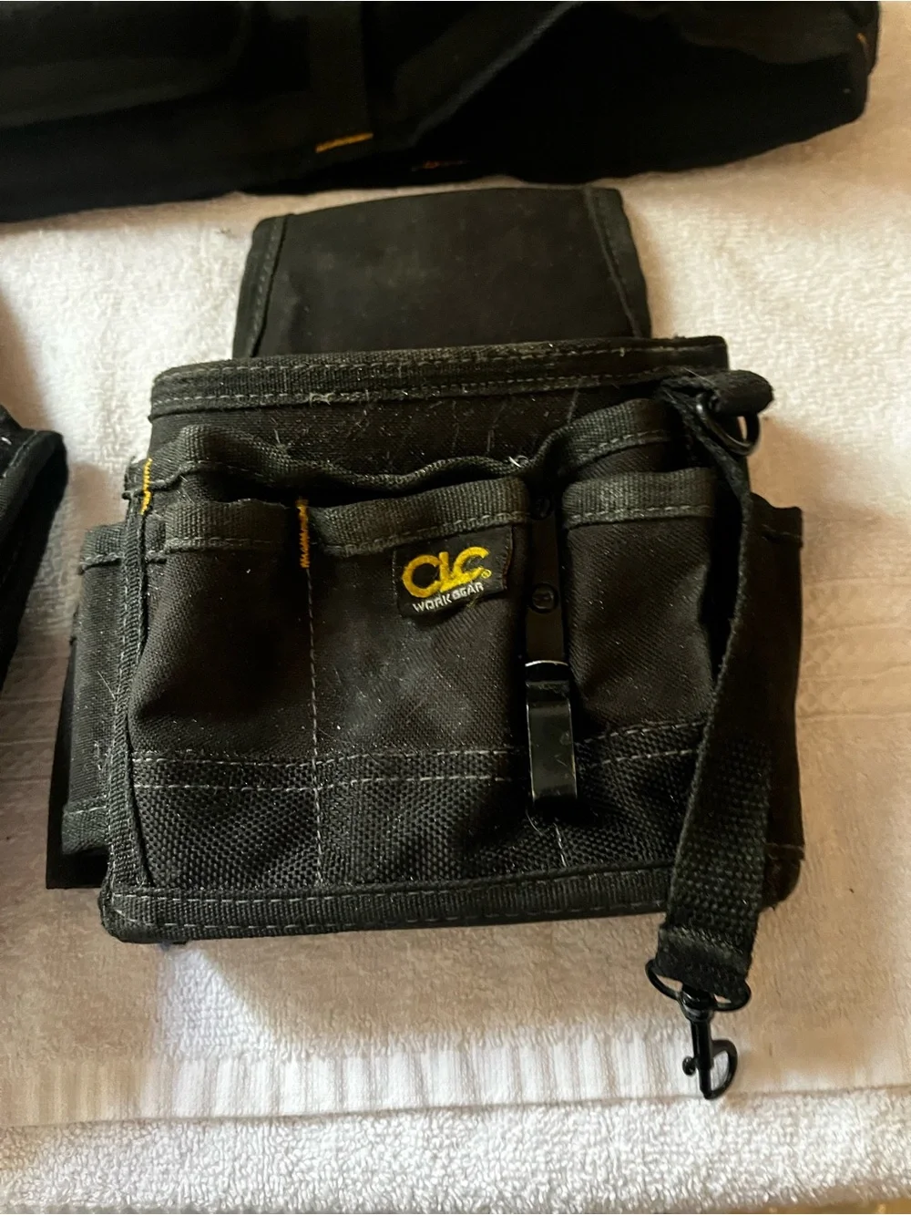 CLC Tool Belt & 2 Tool Pouches